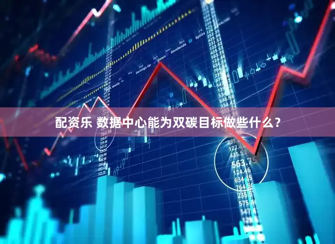 配资乐 数据中心能为双碳目标做些什么？