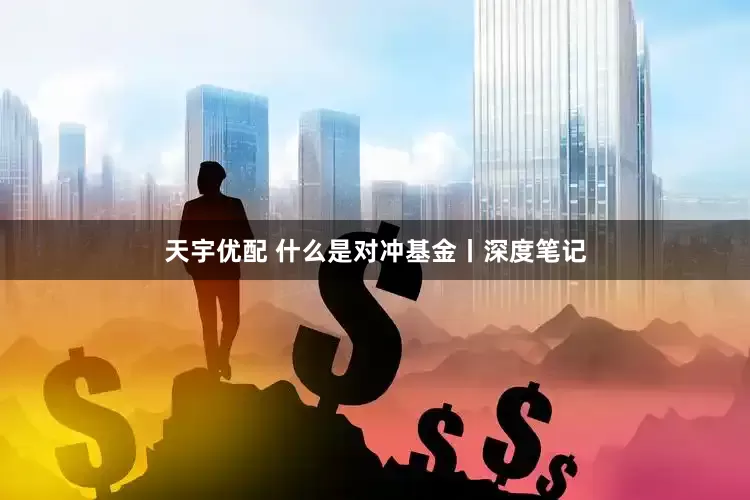 天宇优配 什么是对冲基金丨深度笔记